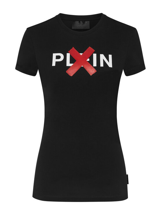 PHILIPP PLEIN PHILIPP PLEIN Tričko 2057 Čierna Regular Fit