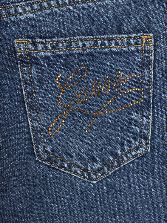 Guess Guess Blugi J5RA01 D45E0 Albastru Regular Fit
