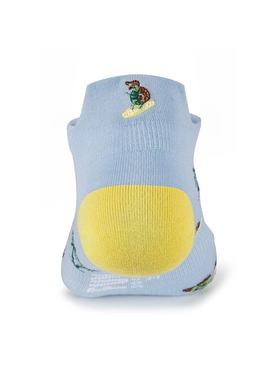 Fun Socks Fun Socks Skarpety Niskie Unisex ORGANIC COTTON MOTIFS SNEAKER 2P Kolorowy
