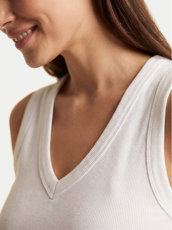 Vero Moda Vero Moda Top Chloe 10342916 Biela Regular Fit