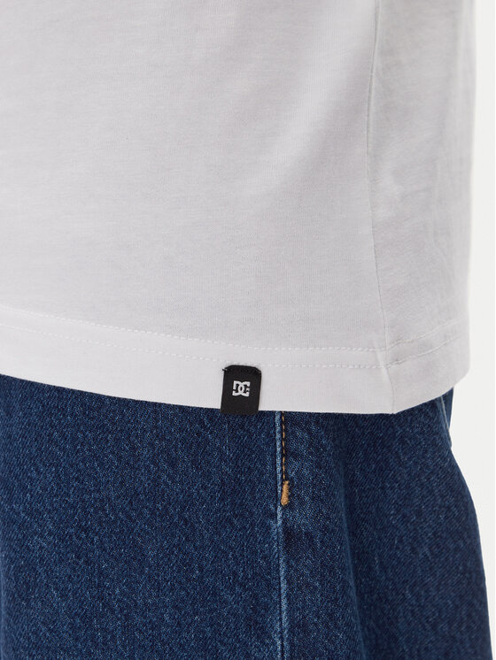 DC Shoes DC Shoes T-Shirt ADYZT05377 Bílá Regular Fit
