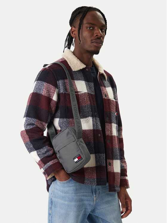 Tommy Jeans Tommy Jeans Мъжка чантичка Tjm Ess Daily Reporter AM0AM13710 Сив