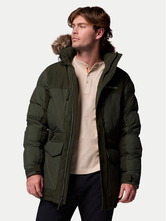 Columbia Columbia Télikabát Marquam Peak Fusion™ II 2088121 Zöld Regular Fit