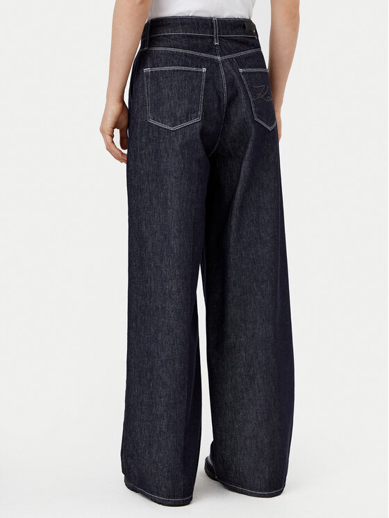 KARL LAGERFELD KARL LAGERFELD Farmer A1W10133 Sötétkék Loose Fit