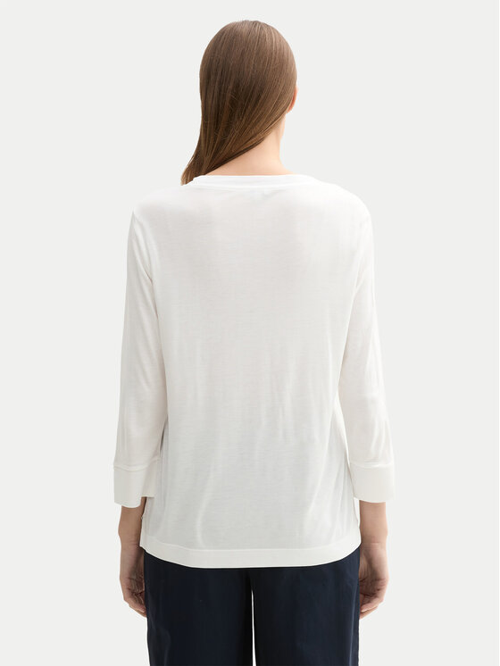 Tom Tailor Tom Tailor Bluse 1043110 Weiß Regular Fit