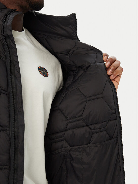 Quiksilver Quiksilver Μπουφάν μεταβατικό EQYJK04222 Μαύρο Regular Fit