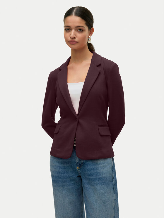 Vero Moda Marynarka Julia 10154123 Fioletowy Regular Fit