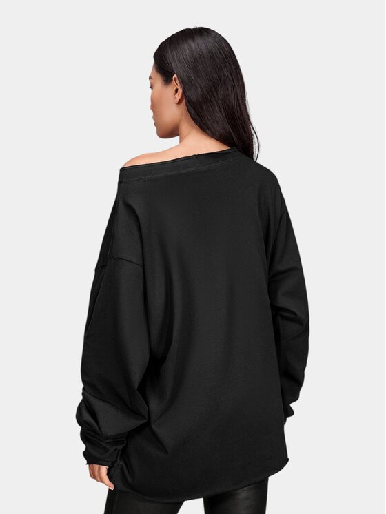 MADE BY SOCIETY MADE BY SOCIETY T-Shirt Night Form - T27907 Czarny Basic Fit