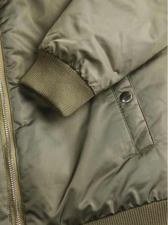 Jack&Jones Junior Jack&Jones Junior Bundy bomber 12223380 Zelená Regular Fit