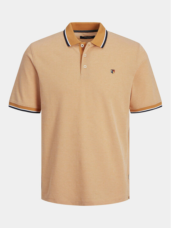 Jack&Jones Jack&Jones Polo Bluwin 12169064 Narančasta Regular Fit