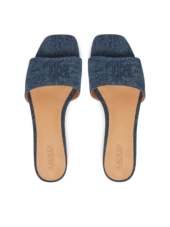 LAUREN RALPH LAUREN LAUREN RALPH LAUREN Klapki Everley 802966836001 Niebieski