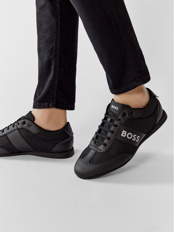 BOSS Boss Snīkeri Rushman Low 50470180 10199225 01 Melns