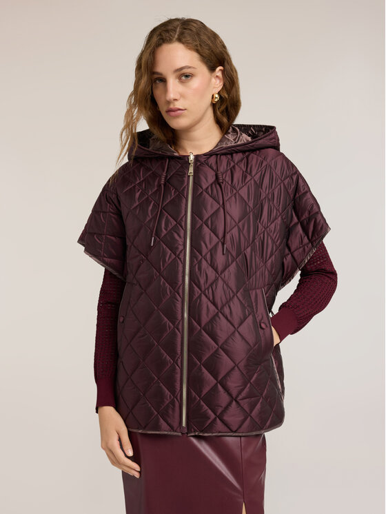 Motivi Motivi Kurtka puchowa F007W000097N032 Brązowy Over Fit
