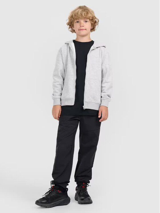4F 4F Bluza 4FJWMM00TSWSM1859-25M Szary Oversize