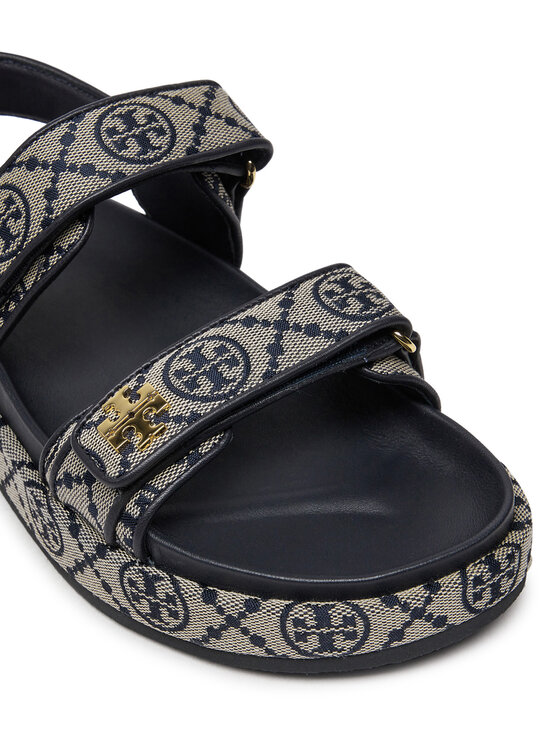 Tory Burch Tory Burch Sandali T Monogram Kira Sport 155154 Siva