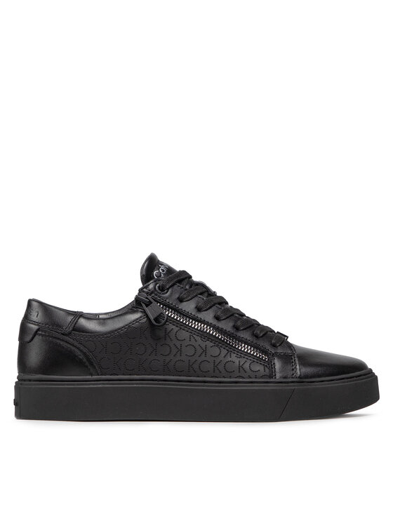 Calvin Klein Calvin Klein Сникърси Low Top Lace Up W Zip Mono HM0HM00282 Черен