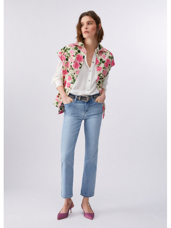 Liu Jo Liu Jo Camicia WA6354T2578X0727 Bianco Regular Fit