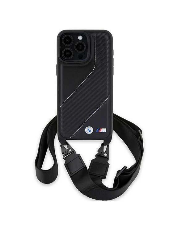 BMW Motorsport BMW Motorsport Etui na telefon Apple iPhone 15 Pro Max Czarny
