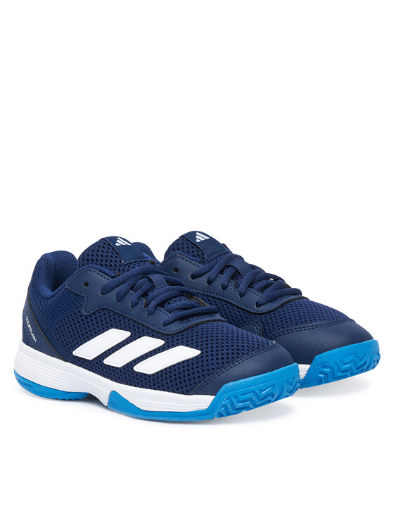 adidas adidas Čevlji za tenis Courtflash Tennis Shoes Kids KK3857 Mornarsko modra
