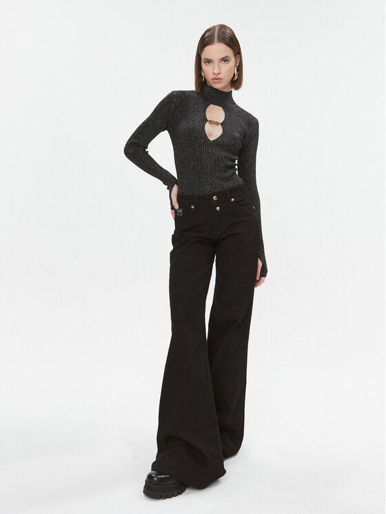 Versace Jeans Couture Versace Jeans Couture Bluza 75HAFM48 Črna Slim Fit