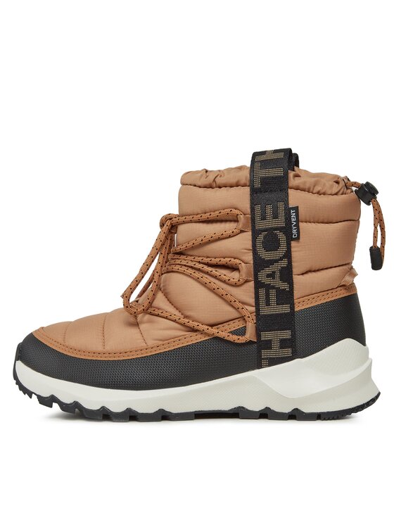 The North Face The North Face Čizme za snijeg W Thermoball Lace Up WpNF0A5LWDKOM1 Smeđa