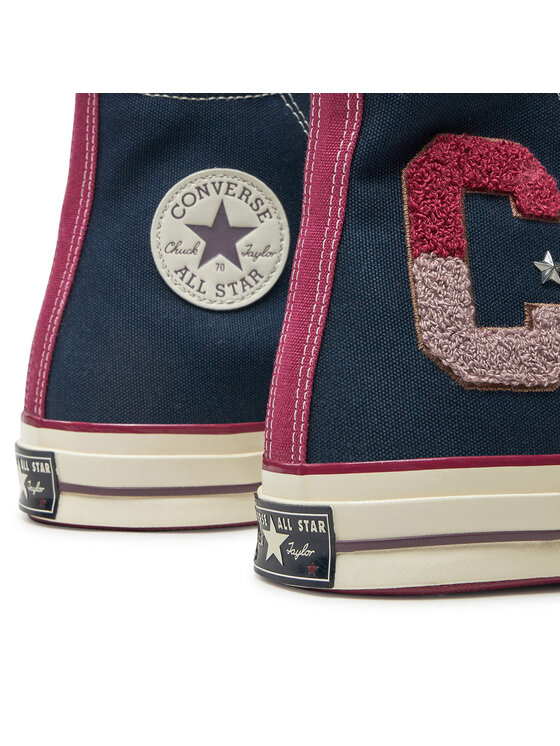 Converse Converse Sneakers aus Stoff Chuck 70 Hi A07980C Dunkelblau