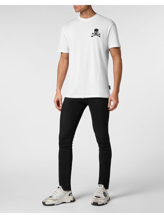 PHILIPP PLEIN PHILIPP PLEIN T-shirt 19479 Bianco Regular Fit