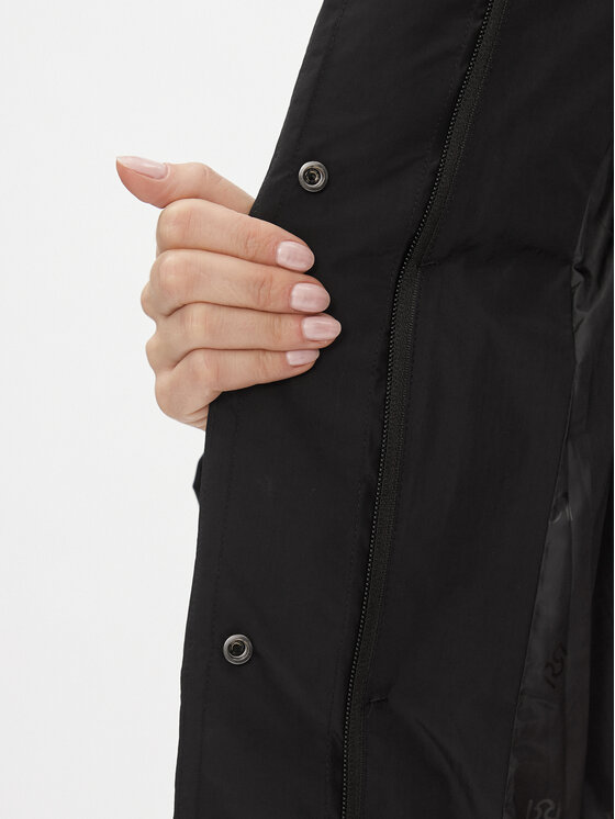 Rinascimento Rinascimento Žieminė striukė CFC0113537003 Juoda Regular Fit