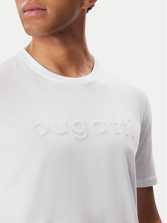 Bugatti Bugatti T-shirt 8350-25048F Bianco Regular Fit