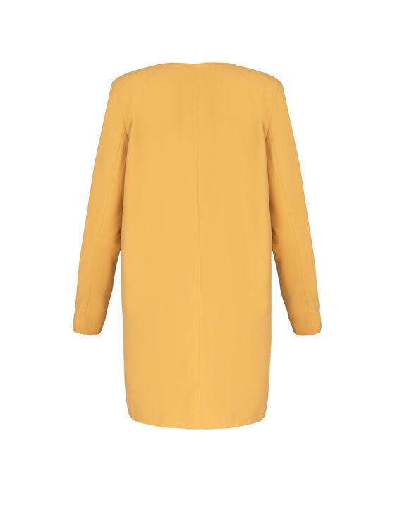 FIGL FIGLFIGL Cappotto M551 Giallo Regular Fit