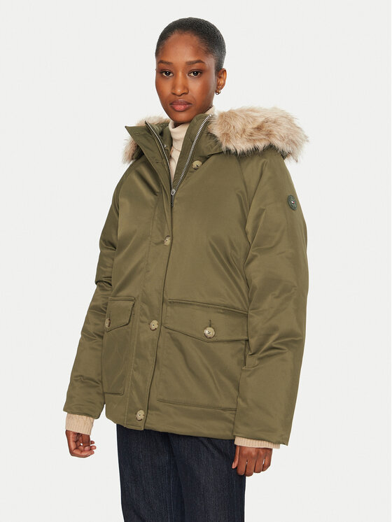 Tommy Hilfiger Tommy Hilfiger Átmeneti kabát WW0WW42744 Khaki Regular Fit