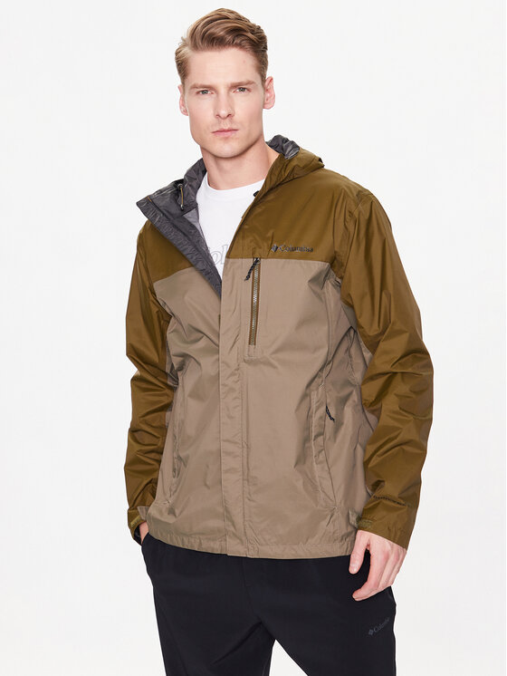 Columbia Columbia Vihmajope Pouring Adventure II 1760061 Roheline Regular Fit