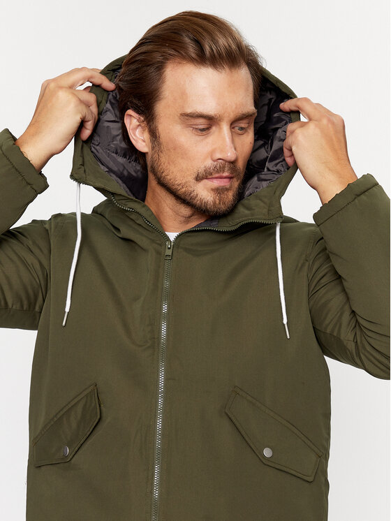 Jack&Jones Jack&Jones Žieminė striukė 12236010 Žalia Regular Fit
