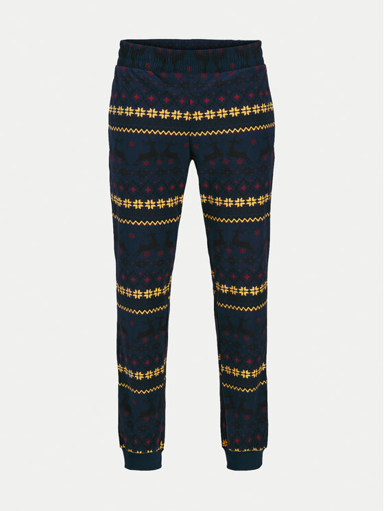 Jack&Jones Jack&Jones Pidžama 12268512 Tamnoplava Loose Fit