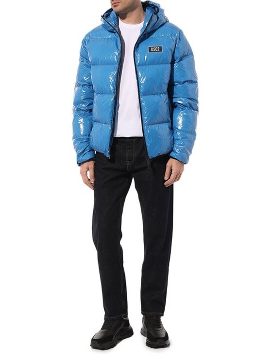 Dsquared2 Dsquared2 Vatovaná bunda S74AM1447 S54056 519 Modrá Regular Fit