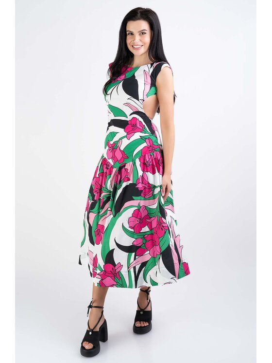 PINKO Pinko Sukienka codzienna Ambiguo Kolorowy Regular Fit