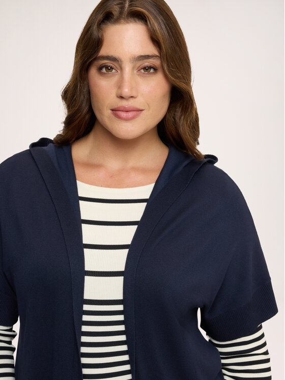 Fiorella Rubino Fiorella Rubino Sweter M281L008563N034 Niebieski Over Fit