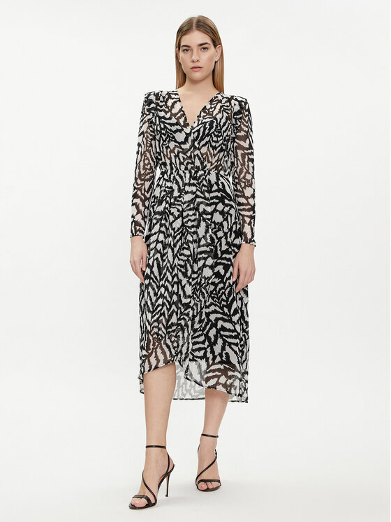 Morgan Morgan Hemdkleid 241-RURRY.F Schwarz Regular Fit