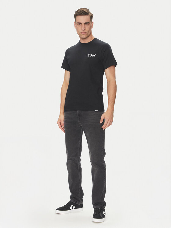 Etnies Etnies T-Shirt Sour Solution 4130003784 Czarny Regular Fit
