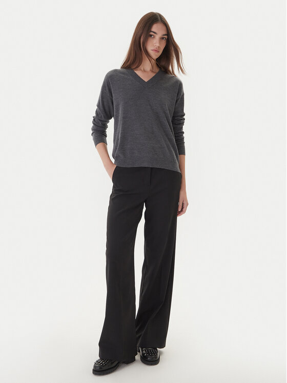 Weekend Max Mara Weekend Max Mara Sveter Fiocchi 2525366042 Sivá Regular Fit