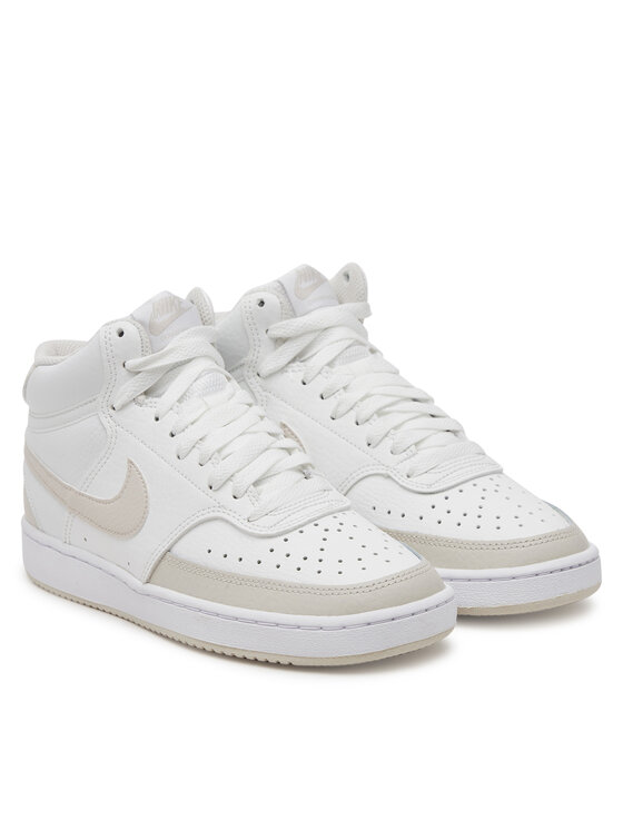 Nike Nike Sneakersy Court Vision Mid CD5436 106 Biały