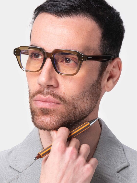 Herling Herling Okulary z filtrem blue light Jensen Zielony