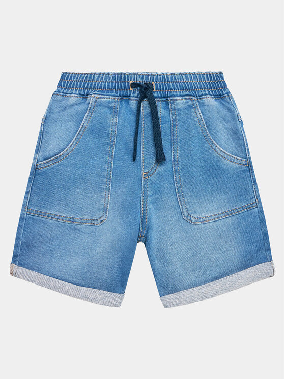 United Colors Of Benetton United Colors Of Benetton Jeans kratke hlače 49BPG900T Mornarsko modra Regular Fit