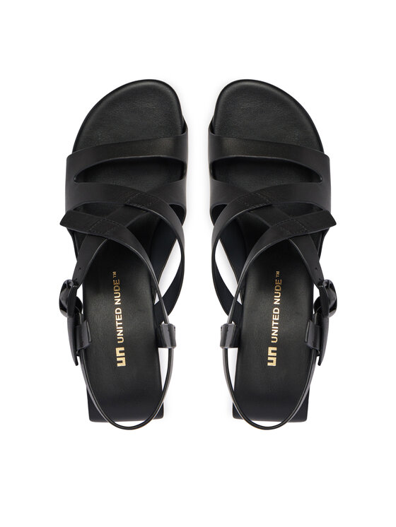 United Nude United Nude Sandały Mobius Straps Mid 109980116 Czarny
