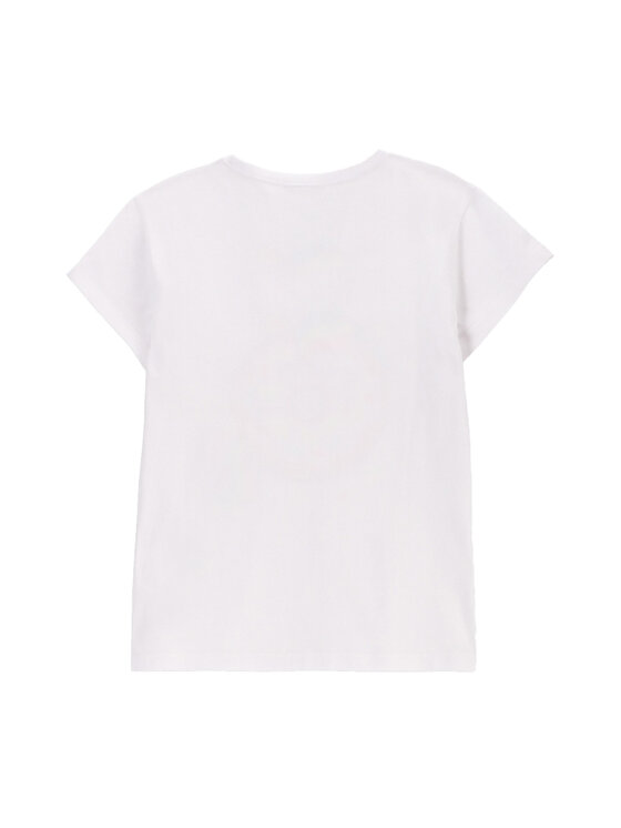 Coccodrillo Coccodrillo Majica WC5143210VGD Bela Regular Fit