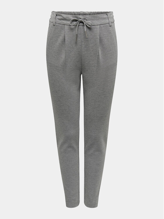 ONLY ONLY Stoffhose Poptrash 15115847 Grau Regular Fit