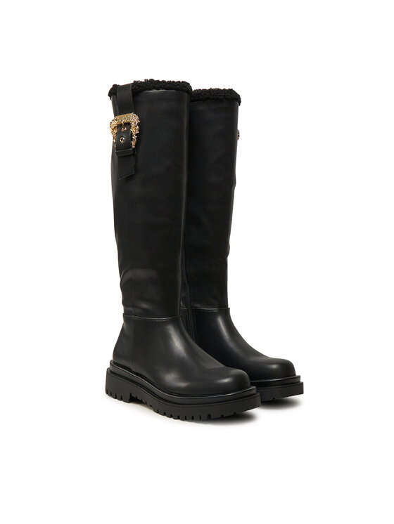 Versace Jeans Couture Versace Jeans Couture Μπότες Drew 77VA3S65 Μαύρο