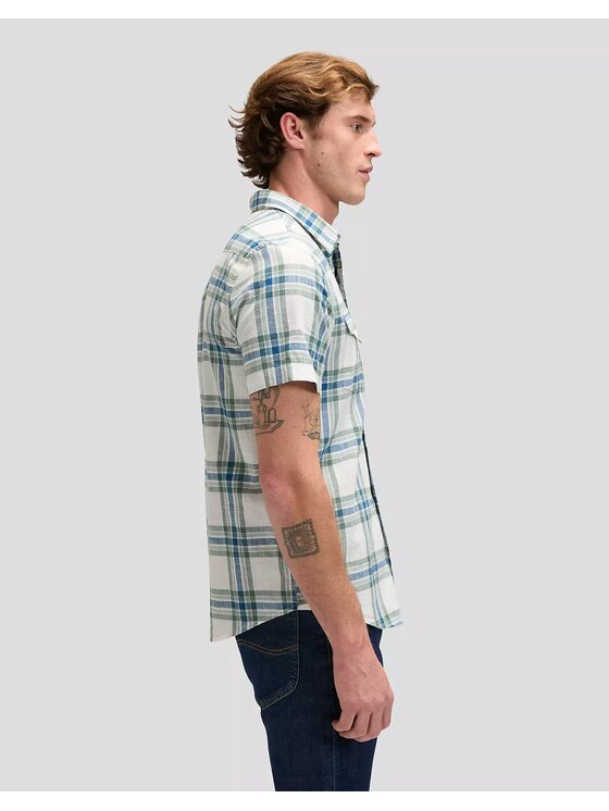 Lee Lee Koszula SS WESTERN SHIRT Kolorowy Regular Fit