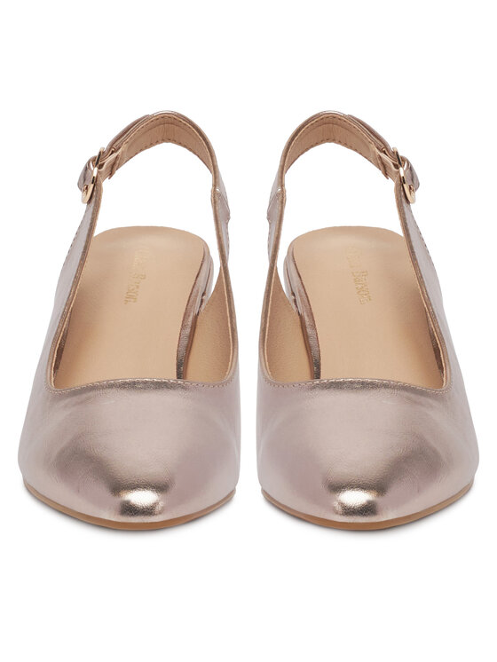 Clara Barson Clara Barson Czółenka WS23070-01 Złoty