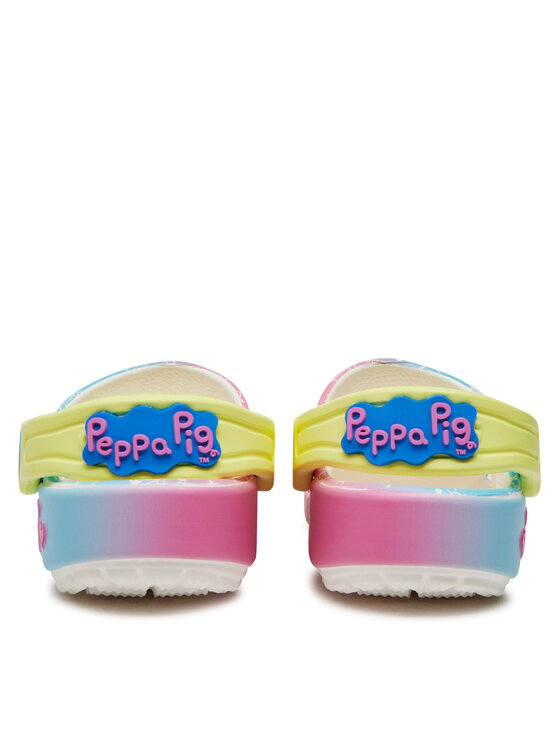 Crocs Crocs Natikači Classic Peppa Pig Clog T 210476 Bela
